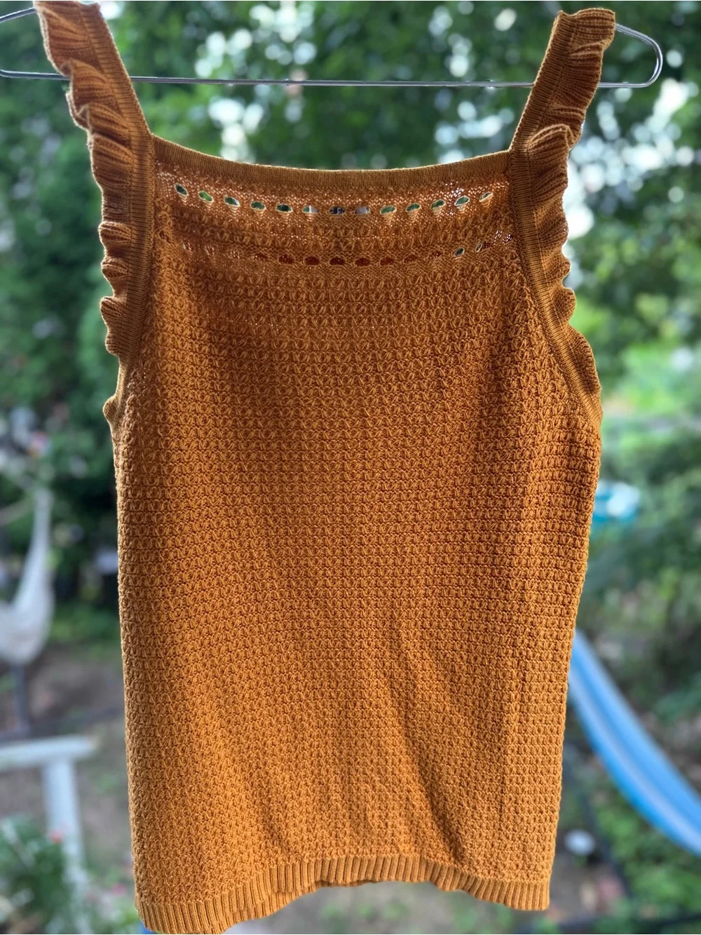 J. Crew lightweight openwork
